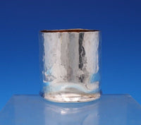 RTM .999 Silver Beaker Gold Washed w/ Table Rest 2 3/4" x 2 3/8" (#7607) Unique