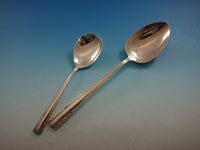 Chapel Bells by Alvin Sterling Silver Flatware Set For 12 Service 92 Pieces
