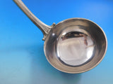 W. Christesen Danish Sterling Silver Soup Ladle w/ Figural Face c.1961 15 3/4"