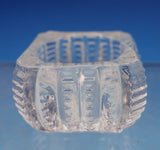 Lady Hilton by Westmorland Crystal Salt Dip with Sterling Silver Spoon (#8822)