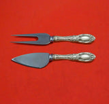 King Richard by Towle Sterling Silver Hard Cheese Serving Set 2pc Custom Made