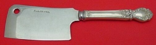 Brocade by International Sterling Silver Cheese Cleaver 6 1/2" Custom
