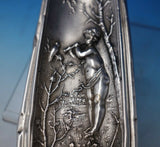 Nursery Rhyme by International Sterling Silver Shoe Brush with Boy Flute #5372