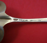 Chrysanthemum by Shiebler Sterling Silver Berry Spoon 8 1/4" Serving Antique