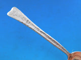 Lap Over Edge Acid Etched by Tiffany Sterling Silver Teaspoon Larkspur 6" Worn