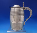 Thomas Hayter English Georgian Sterling Silver Tankard w/ Ribbed Barrel (#7156)