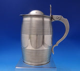 Thomas Hayter English Georgian Sterling Silver Tankard w/ Ribbed Barrel (#7156)