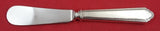 William and Mary by Lunt Sterling Silver Butter Spreader HH SP Paddle 6 5/8"