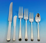 Rhythm by Wallace Sterling Silver Flatware Service Dinner Set 75 pcs Art Deco