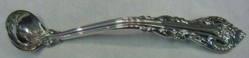 Silver Masterpiece by International Sterling Silver Mustard Ladle Custom 4 5/8"
