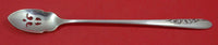 Blossom Time by International Sterling Silver Olive Spoon Pierced Long Custom