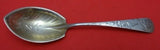 Jac Rose by Gorham Sterling Silver Sugar Spoon Gold Washed Brite-Cut with Rose