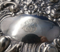 SG Jacobs English Estate Sterling Silver Tray Rectangular Fancy #385278 (#5531)