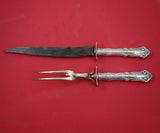 Berain by Wallace Sterling Silver Roast Carving Set 2pc HH WS Serving Heirloom