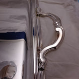 Annecy by Puiforcat France Silverplate Tea Coffee Serving Tray Unused 26" #8742