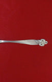 Orchid Elegance by Wallace Sterling Silver Serving Spoon Pierced Original 8 3/8"