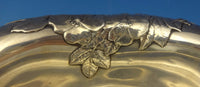 Tiffany & Co. Sterling Silver Bowl with Acid-Etched Flowers 9" Diameter (#0666)