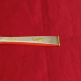 Golden Wheat by Gorham Sterling Silver Soup Ladle HH WS Custom Made 10 1/2"
