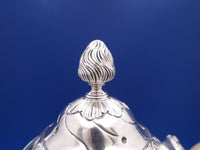 Irish Dublin 1775 Sterling Silver Coffee Pot Swans Birds Swags (#8390)