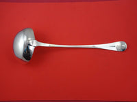 English Georgian Sterling Silver Soup Ladle london 1789 or 1809 by SH 13"
