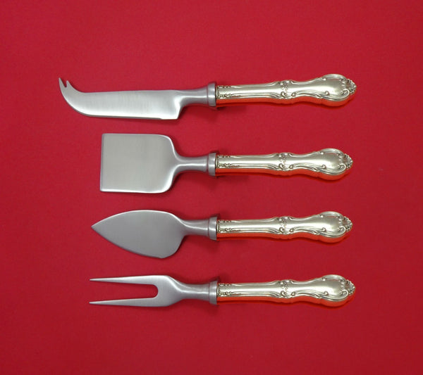 Joan of Arc by International Sterling Silver Cheese Serving Set 4pc HHWS Custom