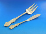 Golden Marlborough by Reed & Barton Stainless Steel Flatware Set for 12 Service
