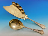 Persian by Tiffany and Co Sterling Silver Ice Cream Set Scalloped GW 11 5/8"