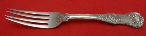 Kings English Sterling by Unknown Sterling Silver Dinner Fork Large Heavy 8"