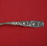 Trianon by Knowles Sterling Silver Preserve Spoon Bright-Cut 7" Serving Antique