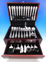 Tiger Lily Festivity by Reed & Barton Silverplate Flatware Set 12 Service 104 pc