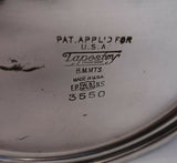 Tapestry by Weidlich Brothers Silverplate Martini Set 8pc Floral (#3374)