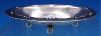 Georg Jensen Sterling Silver Master Salt Dish #243D Modern 4" x 2 3/4" (#7877)