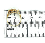 14k Cultured Saltwater Pearls and Diamond Ring (#J4930)