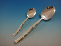 Flower Lane by Oneida Sterling Silver Flatware Set for 8 Service 39 pieces