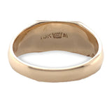 10k Yellow Gold Signet Ring with Initials "TAB" Size 3.75 Jewelry (#J7399)