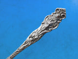 Irian by Wallace Sterling Silver Ice Cream Spoon with Design in Bowl 5 5/8"