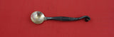 Arts and Crafts Sterling Teaspoon hand forged metal handle sterling bowl 5 1/8"