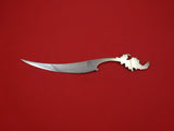 Pattern Unknown by Shiebler Sterling Silver Letter Opener w/ clover  8 1/2"