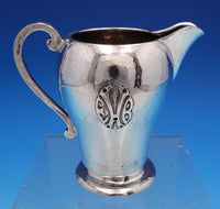 Antique Hammered by Clemens Friedell Sterling Silver Creamer with Mono (#7981)