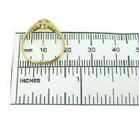 14k Yellow Gold Victorian .15ct Genuine Natural Diamond Ring (#J4771)