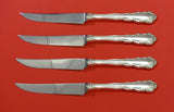 Shenandoah by Wallace Sterling Silver Steak Knife Set 4pc HHWS  Custom 8 1/2"