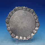 John Robinson III English Georgian Sterling Silver Business Card Tray 6.25" 5246