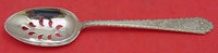 Mary II by Lunt Sterling Silver Serving Spoon Pierced 9-Hole Custom 8 5/8"