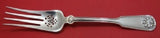 Shell and Thread by Tiffany and Co Sterling Silver Cold Meat Fork Splayed Pcd 9"