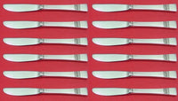 Diadem by Reed and Barton Sterling Butter Spreader HH Modern Set 12 pcs 6 1/2"