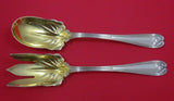 Colonial by Tiffany and Co Sterling Silver Salad Serving Set 2pc GW 9 3/4"