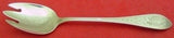 Colonial A Engraved by Whiting Sterling Silver Ice Cream Fork Original 5 1/4"