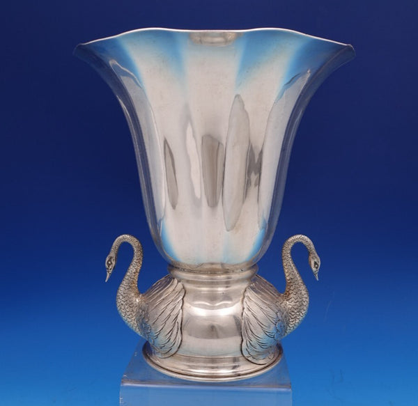 Tuttle Sterling Silver Champagne Cooler #590 9 1/2" x 8 1/4" 36.64 ozt. (#8461)