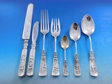 Fontainebleau by Gorham Sterling Silver Flatware Set for 12 Service 87 pc Dinner