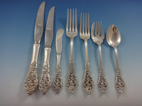 Florentine Lace by Reed & Barton Sterling Silver Flatware Service 8 Set 59 Pcs